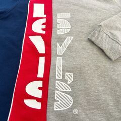 【Levi's・フードパーカー】★人気ブランド・リーバイス★おしゃれな3色カラーデザイン★キッズ・120cm★の画像