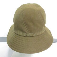 ( M-954 )MARIO VALENTINO マリオバレンチノ レディース ハット ブラウン 茶色  帽子 秋 中古 記名ありの画像
