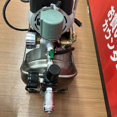 【中古】【動作OK】【店頭引取限定】　エアコンプレッサ　ＨＩＴＡＣＨＩ　０．２ＬＥ－８ＳＢ　本体のみの画像