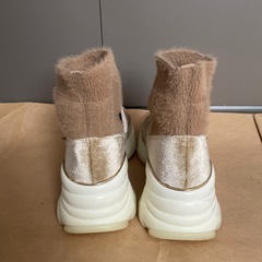 オリエンタルトラフィック　ベロア　ニット　スニーカーの画像