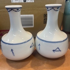 【引き取り限定】中古品　たち吉　徳利　2個セットの画像