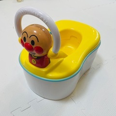 美品 アンパンマン 6WAYおまる おしゃべり＋メロディ付き【アガツマ】おまる 補助便座 トイレトレーニングの画像
