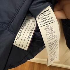 Patagonia パタゴニア　リバーシブル ボアジャケット　フリース コートの画像
