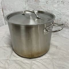 【プロシェフ】 業務用 ステンレス製 寸胴鍋 24cm 両手鍋 厨房 厨房機器 店舗 店舗用品 調理器具 キッチン用品 ステンレス鍋 調理鍋 A0647の画像