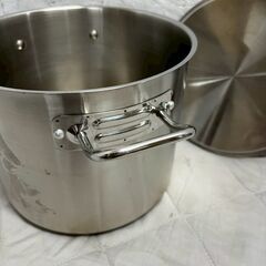 【プロシェフ】 業務用 ステンレス製 寸胴鍋 24cm 両手鍋 厨房 厨房機器 店舗 店舗用品 調理器具 キッチン用品 ステンレス鍋 調理鍋 A0647の画像