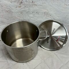【プロシェフ】 業務用 ステンレス製 寸胴鍋 24cm 両手鍋 厨房 厨房機器 店舗 店舗用品 調理器具 キッチン用品 ステンレス鍋 調理鍋 A0647の画像