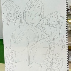【アトリエべる さいたま新都心教室】🎆１年で一番派手な色の季節だ‼️落ち葉アートで作品作り😆🍁🍂の画像