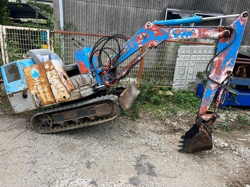 ミニユンボ　クボタKH-30H  エンジンかかる　動く