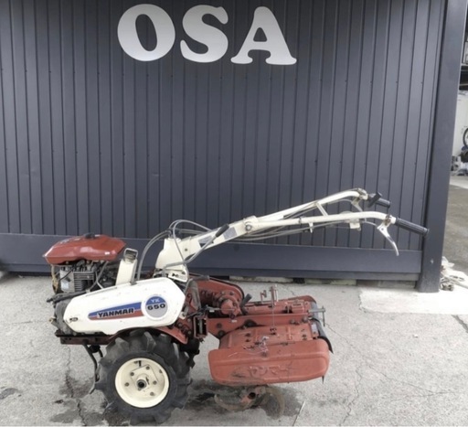 A-201〇★岐阜発　△YANMAR/ヤンマー/管理機/耕運機△YK650/燃料ホースよりガソリン漏れ有り/難有り/中古現状品□3/9□★
