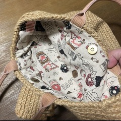 ハンドメイドかわいいバック新品の画像