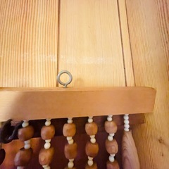  木製 玉簾 たますだれ 暖簾 のれん 間仕切り 仕切り レトロの画像