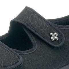 【介護シューズ新品】 快歩主義 L133SL (ブラック)の画像