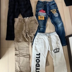 秋冬子供服男の子110 トレーナー　ズボンの画像