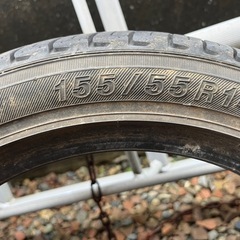155/55/14 タイヤ4本の画像