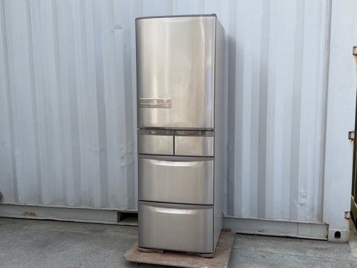 P140J◇日立 5ドア冷蔵庫◇401L◇2016年製◇自動製氷◇ノンフロン◇R-K40G(SN)
