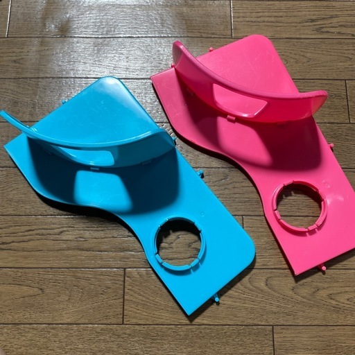 小動物用品4種類⑤バラ売り　ルーミィ部品　樹脂ステージ、セパレートパネル、天井キャップ、ジョイント