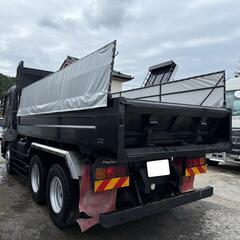 【お問い合わせ番号　 456-329】三菱ふそう　ダンプ 型式QKG-FV50VX 最大積載8,100kg　走行距離44万km 380PS 7速　2デフ　平成27年式　車検付きの画像