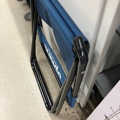 I2510-316 upland 折りたたみアウトドアチェア ネイビー 中古の画像