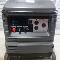 引き取り限定福岡県/ＨＯＮＤＡサイクロコンバーター発電機 車輪付 EX22 2.2kVA 低騒音 //簡易整備済み・エンジン始動確済み/現状渡し②の画像