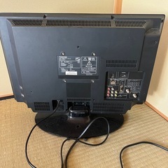 TOSHIBA　REGZA22型テレビの画像
