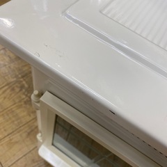 ✨これからの季節に✨QVCジャパン 電気暖炉型温風機 DFI-5010-04 ファンヒーター　オシャレ ホワイト レトロ No.7400 NH の画像