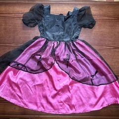 メロディピンク　ハロウィン魔女120cmカチューシャ　リボンゴム付きの画像