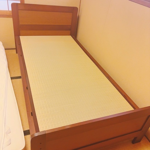 （美品）日本製　畳付きシングルベッド