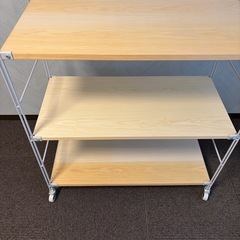 【譲渡先決定〆切】無印良品 スチールシェルフの画像