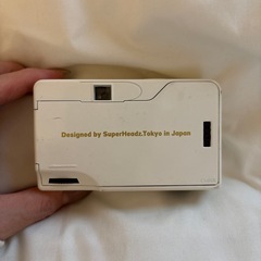 トイカメラ White Slim Angel 35mmフィルムカメラ　アナログの画像