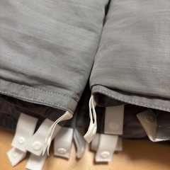 ニトリダウンケット2枚セット美品今季購入の画像