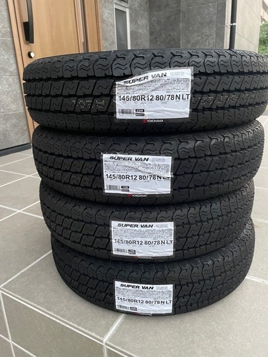 激安！145/80R12 80/78 軽トラタイヤ