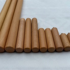 無印良品　コートハンガー　ブナ材の画像