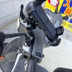 スマホホルダー　バイク自転車設置可能の画像