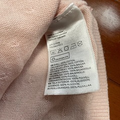 【74】着用少なめ H&M ピンク カーディガン アウターの画像