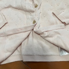 【74】着用少なめ H&M ピンク カーディガン アウターの画像