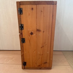 木製冷蔵庫　おままごと　の画像