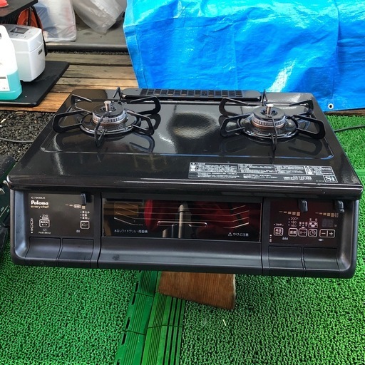 パロマ　LPガスコンロ 両面グリル　IC-73KWA-R  GSP