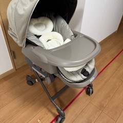 【Combi】スウィングベッド＆チェア ネムリラ bedi（グレー）の画像
