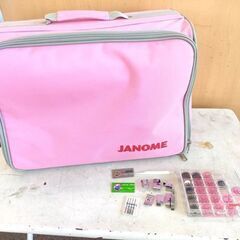JANOME ミシン MP400 ジャノメ フットペダル ワイドテーブル ケース付き 電動 札幌 北20条店の画像