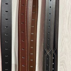 高品質 PUレザー ベルト ウエスト105cmまで対応可能 ビジネス カジュアル おしゃれ 紳士 ロング サイズ調整可能 プレゼント 誕生日 3種類 まとめ買い歓迎　卸ます　アマゾン引き上げ商品　倒産品　ネット商材　卸ます　転売　アマゾン引き上げ商品　卸し　問屋　倒産品　転売OK　ネット商材　アマゾン　商品　の画像