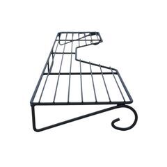 【レガストック川崎本店】【未使用品】ホクリク総業株式会社 82788 スペース活用コンロ奥ラック1段 78.5 BR ブラウンの画像