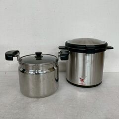 【Tiger】 タイガー まほうなべ 真空ステンレス 調理器具 キッチン用品 魔法瓶 保温調理鍋 タイガー魔法瓶 A0650の画像