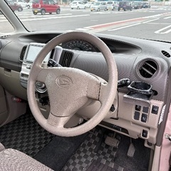 美車！子育てママさんに 後席用モニター2個！ H25 タント後期 X パワスラ ヘッドレストモニター 車高調 検R8/1の画像