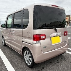 美車！子育てママさんに 後席用モニター2個！ H25 タント後期 X パワスラ ヘッドレストモニター 車高調 検R8/1の画像