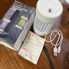 蚊取り器 蚊取り機 駆除 撃退 蚊よけ 殺虫 コバエ UVライト ブルーライト LED ①の画像