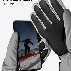【M】手袋 防寒 防水 スノボ グローブ 手袋 レディース スキーの画像