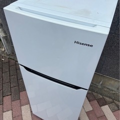 （運搬費込）Hisense 2019年製　120Lの画像