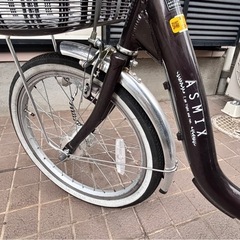 自転車 ミニベロ 20インチ ママチャリの画像