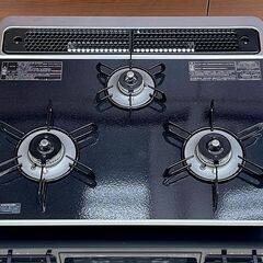 北海道 千歳市/恵庭市 Takara standard/タカラスタンダード ビルトインガスコンロ TN72W60C LPガス用 幅60cm 3口コンロ 2019年製 両面焼きグリル 展示品の画像