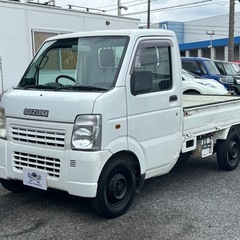 ★支払い総額 29.8万★ローン可能★スズキ キャリイ4WD/オートマ/エアコン/パワステ！車検令和9年8月！下取り、配送可能！の画像